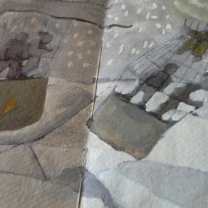 il volo dell'Aquila al polo nord.1897. work in progress