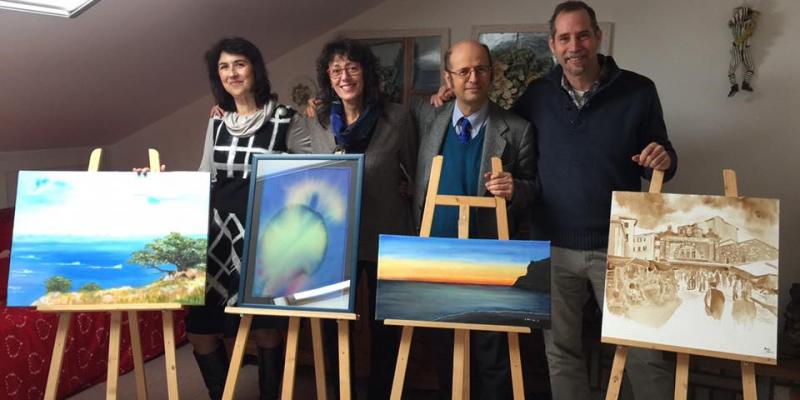 RESERVED TO ARTISTS ... .. DRINK WITH ART ... December 4, 2016 in SpaziOfficina, Rome