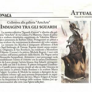 FOTO dell'evento SGUARDI D'AUTORE alla Galleria ArteArte di Mantova