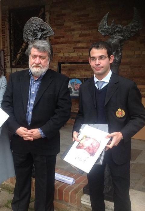 Vejdi Rashidov, critics prize in 2014 CALL'ART