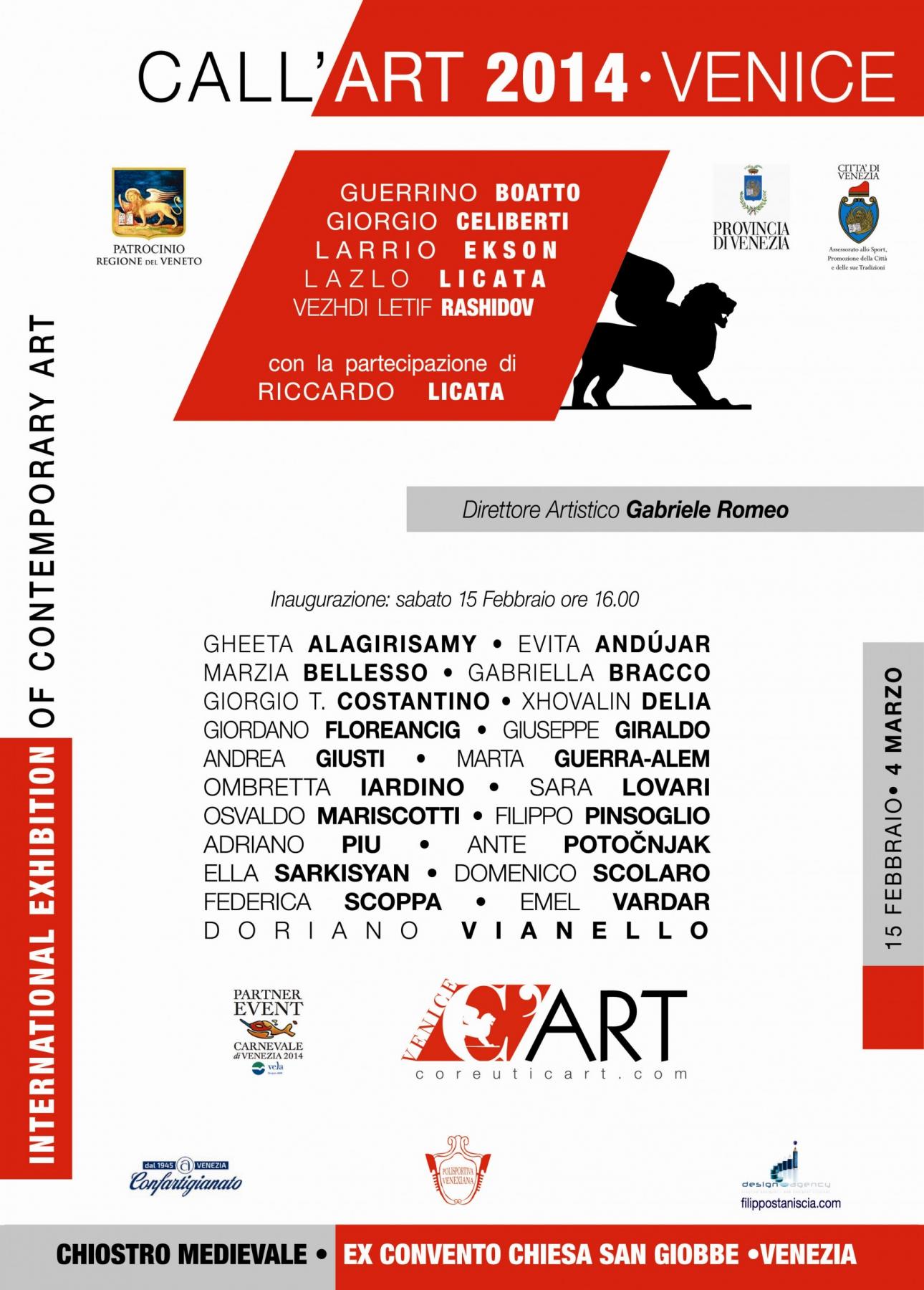 Mostra espositiva e performativa CALL'ART 2014