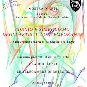 GENIO E SIMBOLISMO DEGLI ARTISTI CONTEMPORANEI