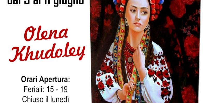 Olena Khudoley in mostra a Caravaggio Olena Khudoley in mostra a Caravaggio