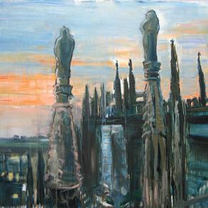 Tra le guglie del Duomo