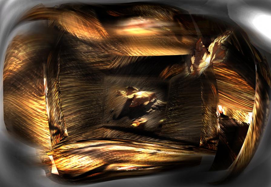 metto le foglie in un contenitore immaginario.