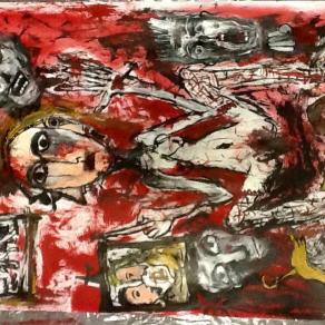 Tell me your Story-Acryl auf Karton100x70 