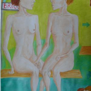 Small women in love - Al primo incontro (particolare)