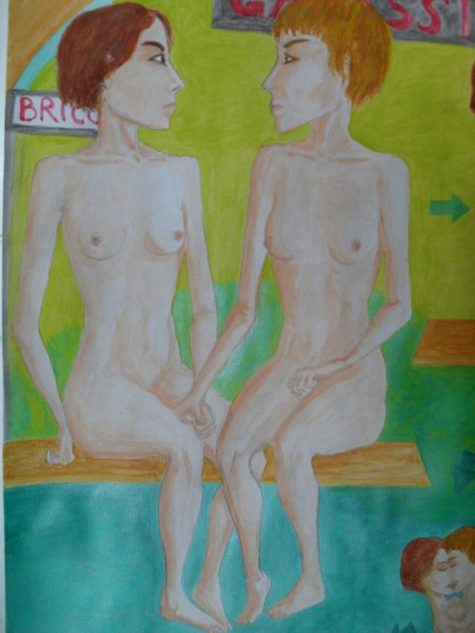 Small women in love - Al primo incontro (particolare)