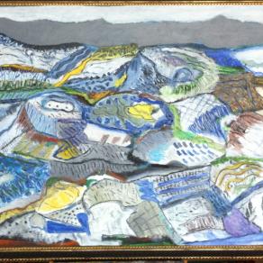 paesaggio asolano d'inverno