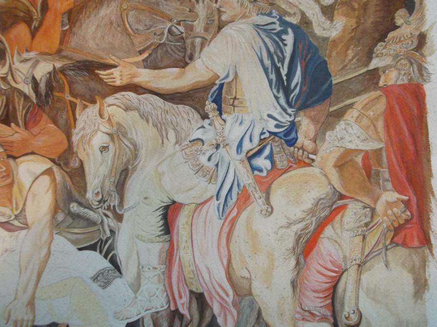 "acquerello" opera incompiuta (particolare)