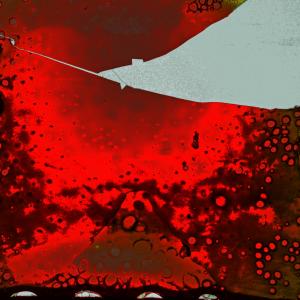 Red and Green Abstract 3