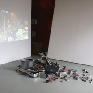 Back to Sender, installation and video projection