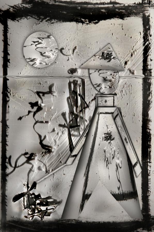 cani al guinzaglio la mattina.