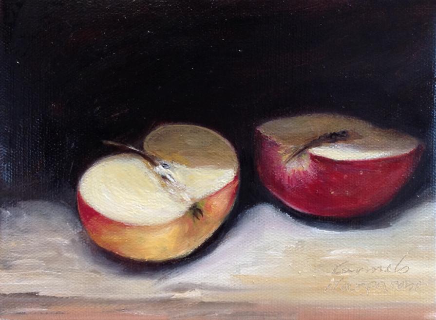 Due mezze mele. (Sold)