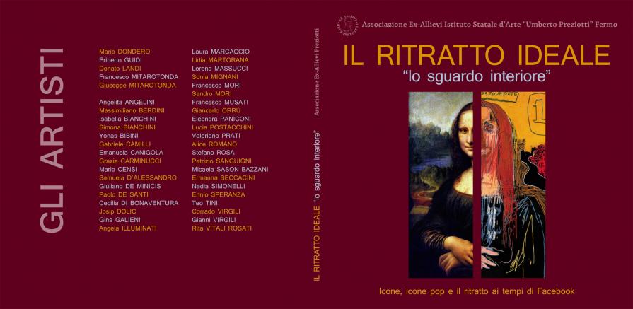 Catalogo della mostra d'Arte collettiva "Il Ritratto Ideale , lo sguardo interiore".