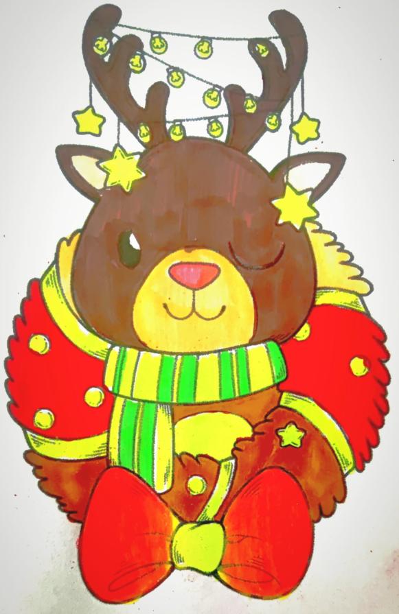 ....La Renna che Voleva Toccare le Stelle...!!!