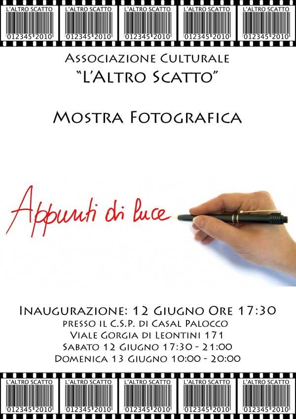 Appunti di Luce Appunti di Luce