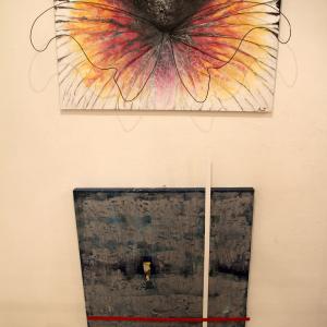 DOPPIO VERNISSAGE A CORTE ISOLANI (BOLOGNA)