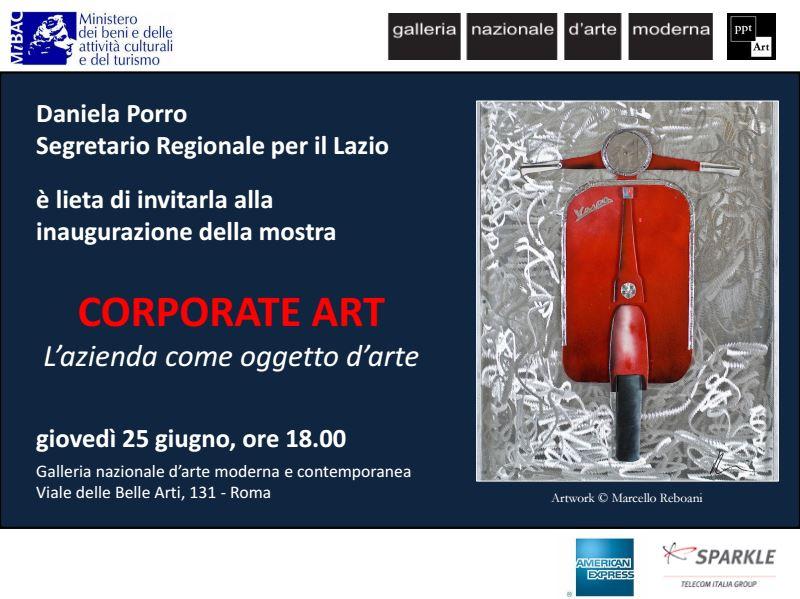 CORPORATE ART - L'azienda come oggetto d'arte