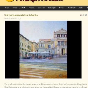 Ewa Ceborska nel Movimento Arte del XXI Secolo