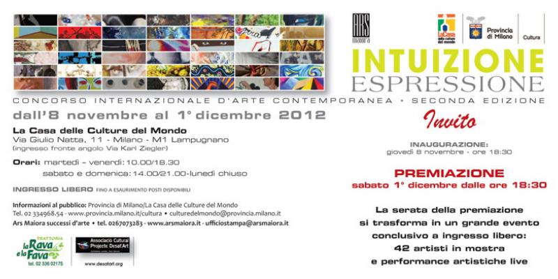 INTUIZIONE - ESPRESSIONE INTUIZIONE - ESPRESSIONE