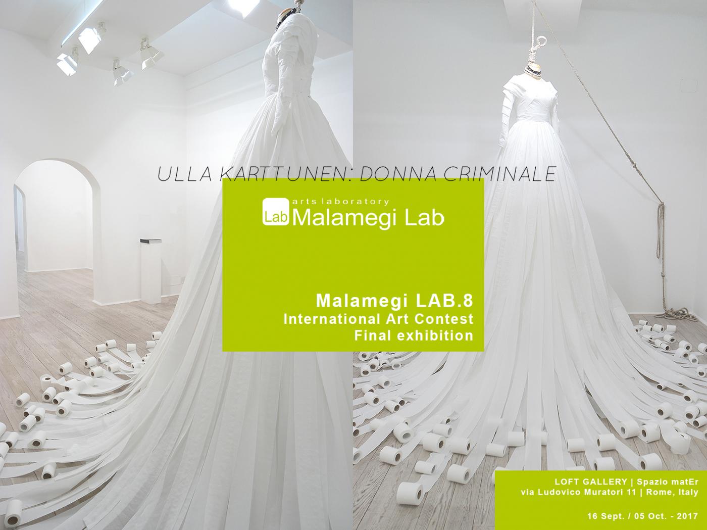 Ulla Karttunen at Malamegi LAB.8 Finalists’ Exhibition