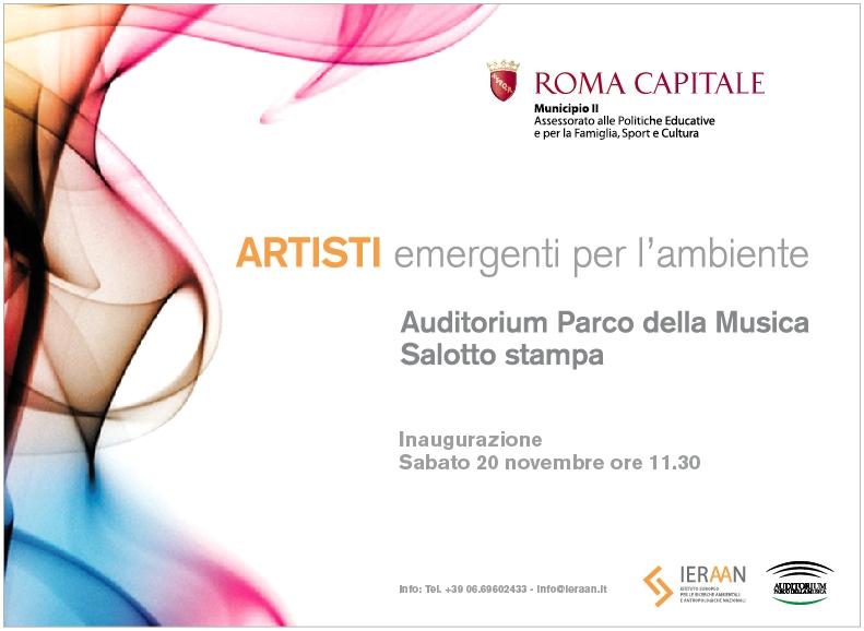 artisti emergenti per l'ambiente