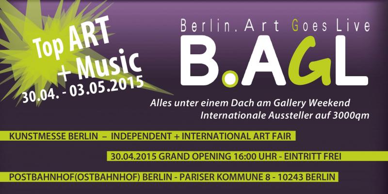 International art fair B.AGL - all under one roof at the 