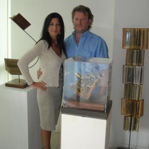 ESPOSIZIONE SCULTURE HOTEL LUX  a MODENA.