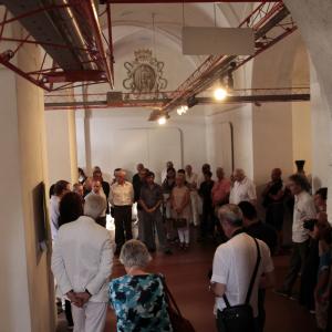 LE FOTO DELL'INAUGURAZIONE di ABSTRACTA A SABBIONETA (MN)