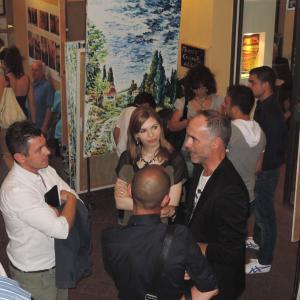 DOPPIO VERNISSAGE A CORTE ISOLANI (BOLOGNA)