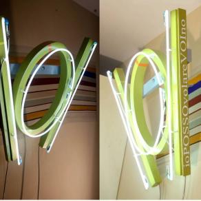 "io posso volare voi no"