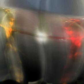 combattimento di riflessi su un parafango.