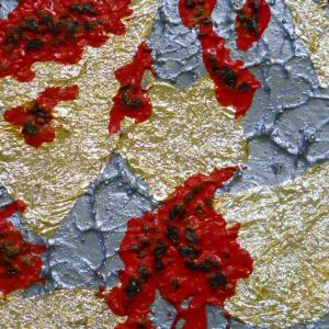 THE THREE BURNS MATERICHE (particolare)