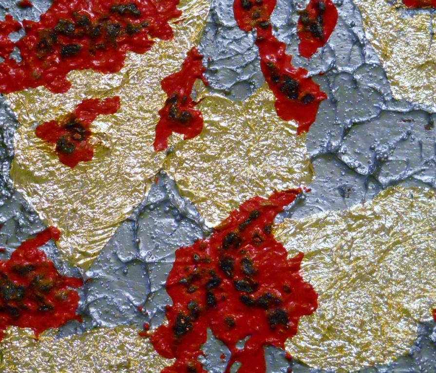 THE THREE BURNS MATERICHE (particolare)