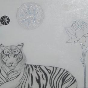 REGINA TIGRE E FIORE DI NEVE