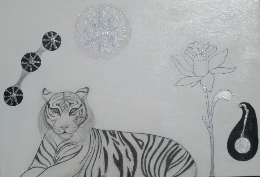 REGINA TIGRE E FIORE DI NEVE