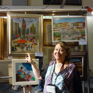 L'opera premiata e l'artista Annunziata Orsini