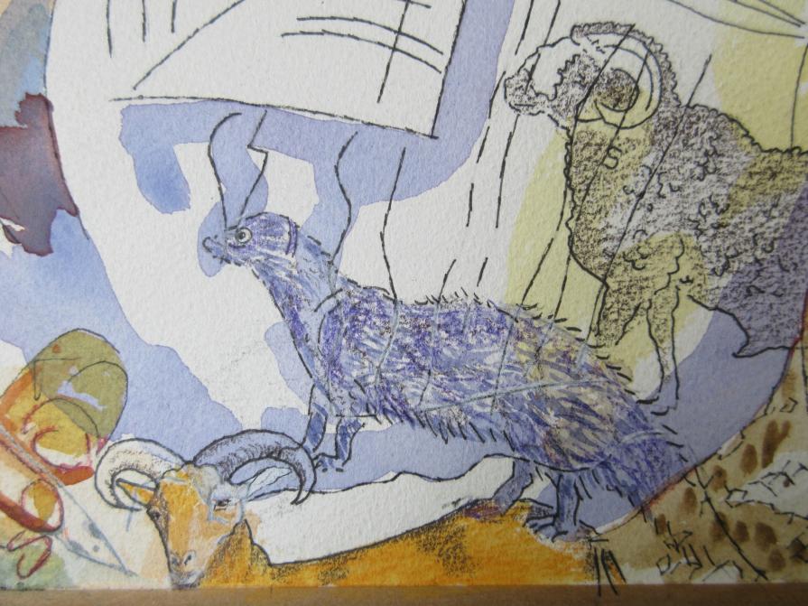 Detail of Egyptian Mongoose