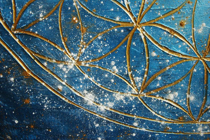 Flower of Life I., detail 1