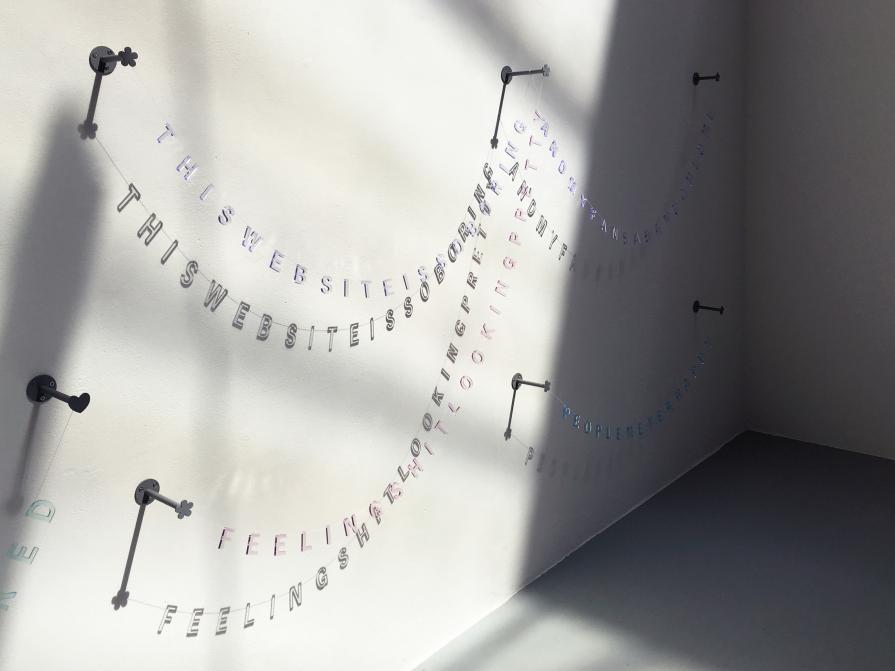 Transparent word banners (This website is so boring)