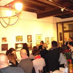 MA QUANTA GENTE C'ERA A QUEST'EVENTO! Regal-Arte 12 artisti in mostra a Mantova.