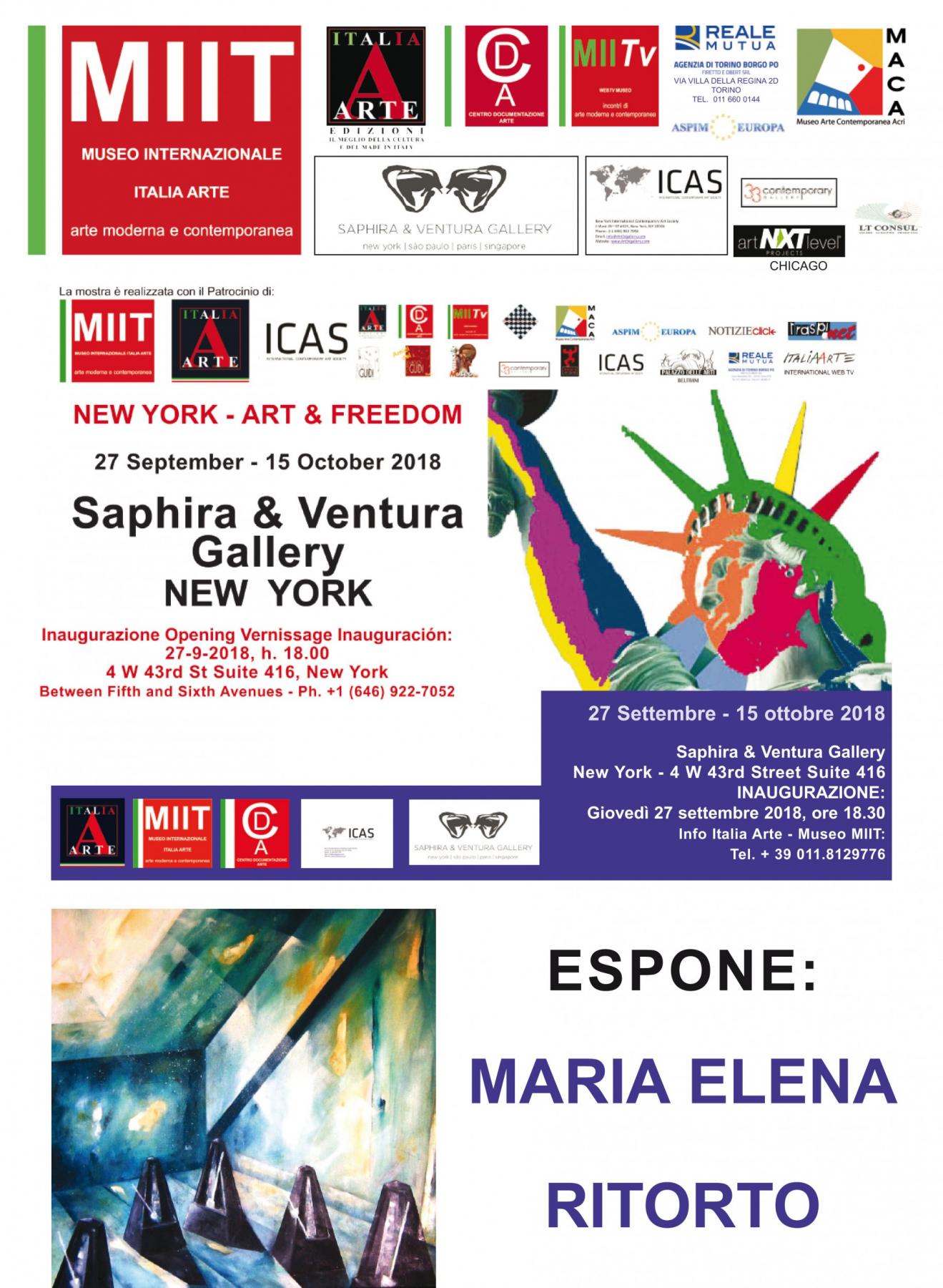 NEW YORK-ART E FREEDOM