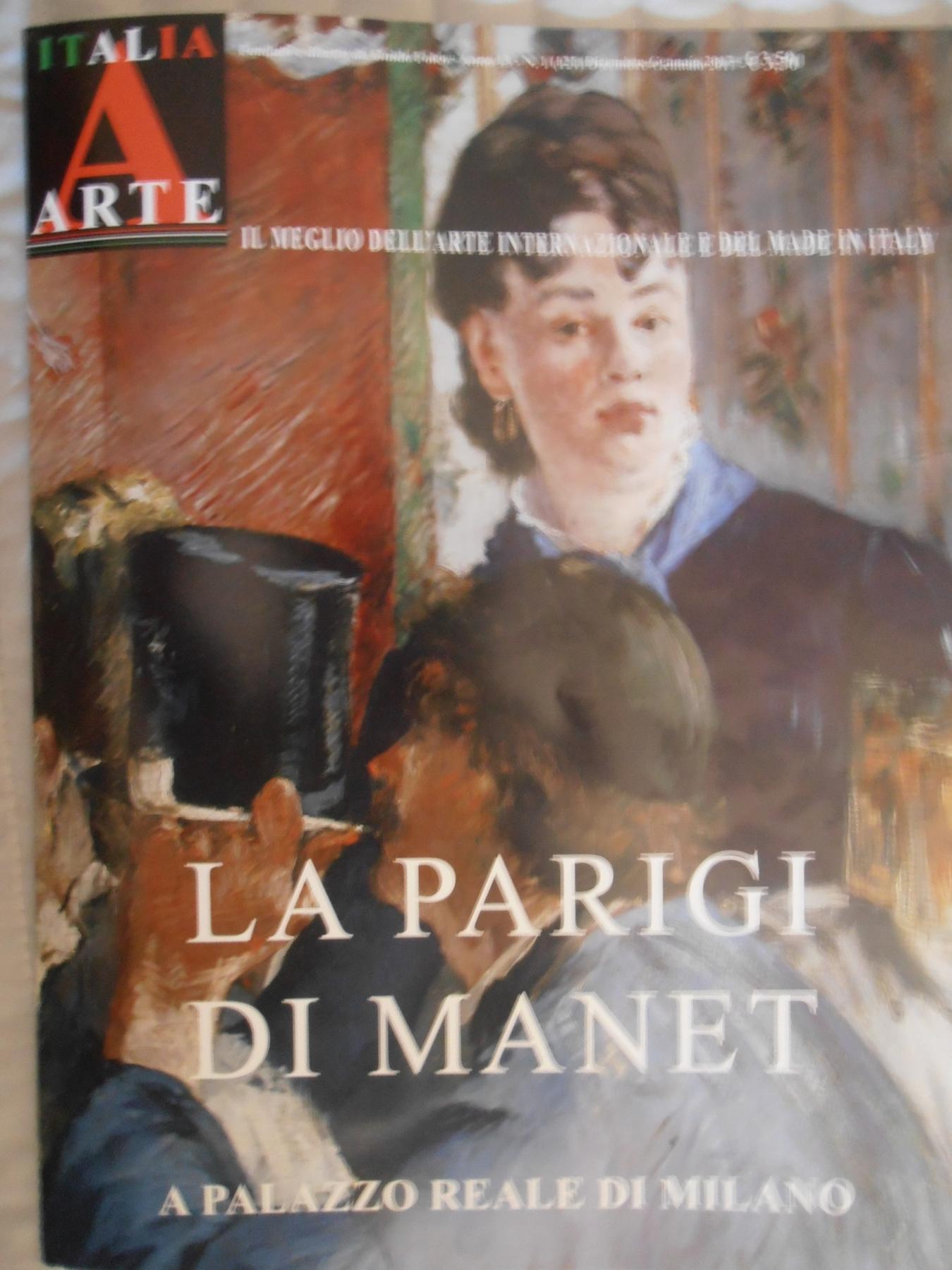 Periodico "Italia Arte" il meglio dell'arte internazionale e del made in italy (Torino)  fondato e diretto dal Dott. Guido Folco