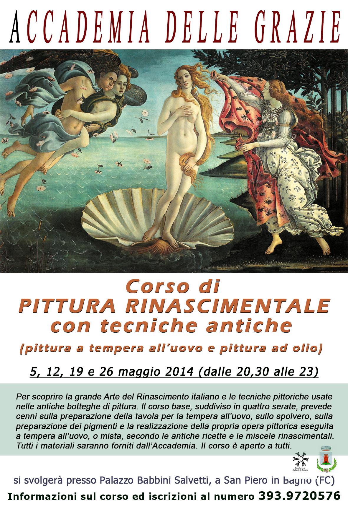 CORSO DI PITTURA RINASCIMENTALE con tecniche antiche