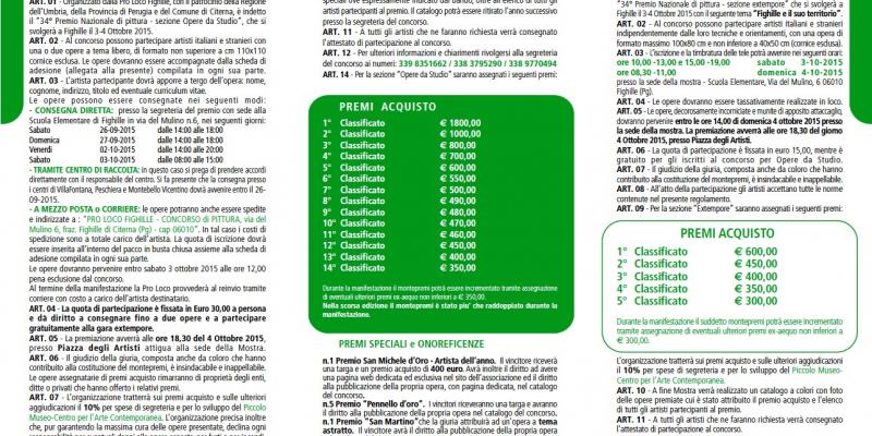 Premio Nazionale di Pittura di Fighille - Premio Americo Casi Premio Nazionale di Pittura di Fighille - Premio Americo Casi