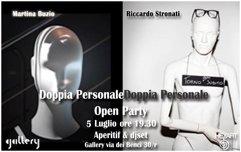 Doppia Personale Martina Buzio & Riccardo Stronati Doppia Personale Martina Buzio & Riccardo Stronati