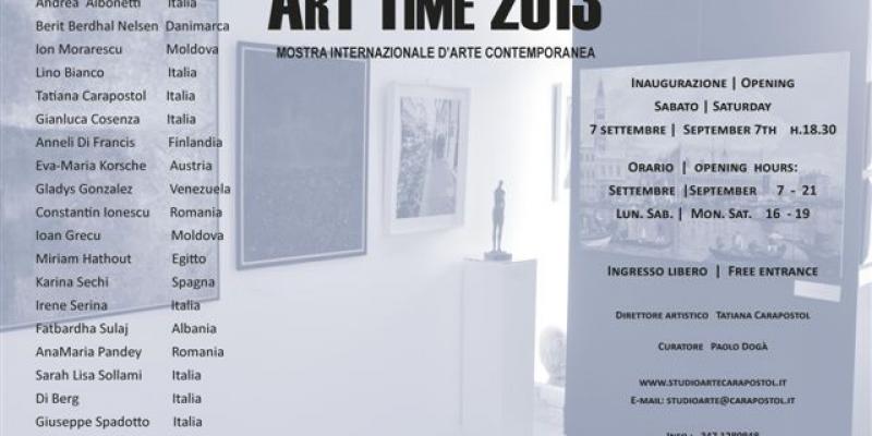 Art Time 2013 Mostra Internazionale di Arte contemporanea