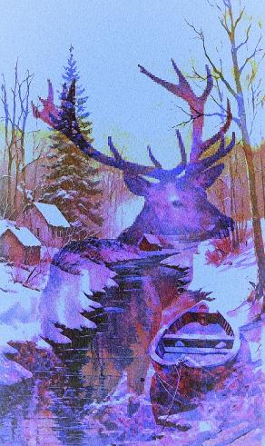 ... L'inverno è la stagione in cui la natura riposa e sogna ...!!!