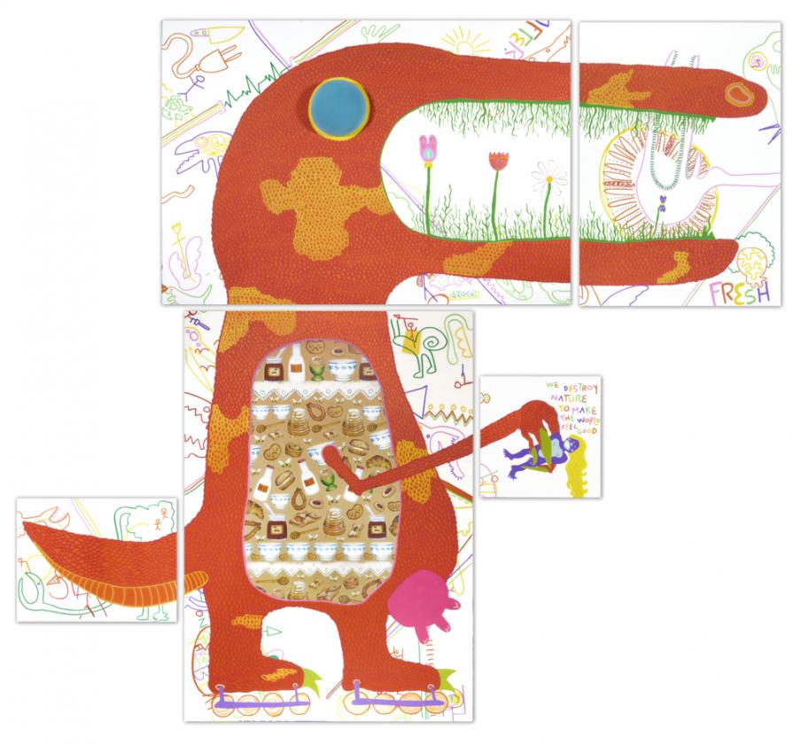 We destroy nature to make the world feel good